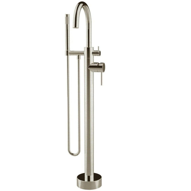 LaToscana Elba Free-standing Floor-mounted Tub Filler with 1.8 GPM Hand Shower - Model Bath