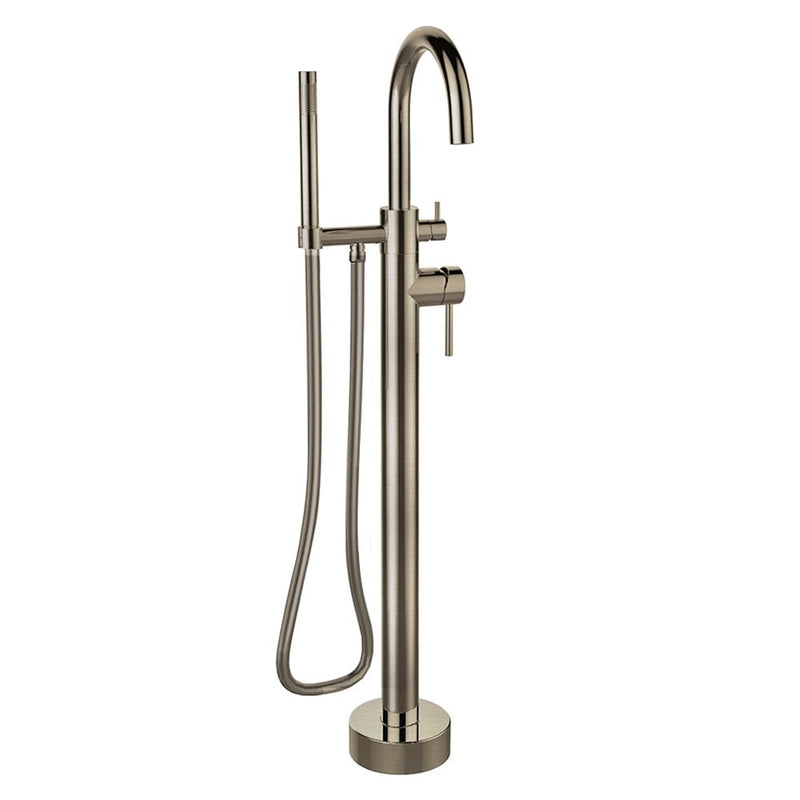 LaToscana Elba Free-standing Floor-mounted Tub Filler with 1.8 GPM Hand Shower - Model Bath
