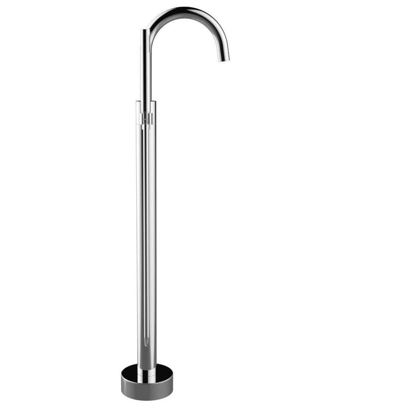 LaToscana Elba Free-standing Floor-mounted Tub Filler with 1.8 GPM Hand Shower - Model Bath