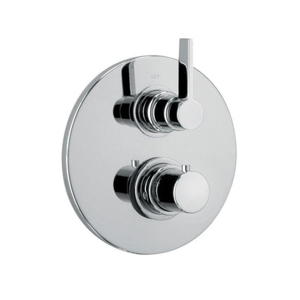 LaToscana Elix Thermostatic TRIM with 2 Way Diverter Volume Control - Model Bath