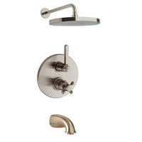 LaToscana Firenze Thermostatic Tub and Shower Set with 2-Way Diverter Volume Control - Model Bath