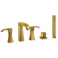 LaToscana Lady Roman Tub with Lever Handles & a Diverter with Hand Held Shower - Model Bath