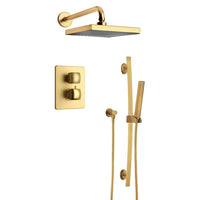 LaToscana Lady Thermostatic Shower with 2-Way Diverter Volume Control & Slide Bar - Model Bath