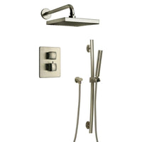 LaToscana Lady Thermostatic Shower with 2-Way Diverter Volume Control & Slide Bar - Model Bath