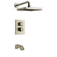 LaToscana Lady Thermostatic Tub & Shower Set with 2-Way Diverter Volume Control - Model Bath