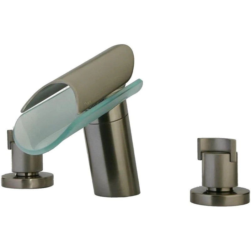 LaToscana Morgana Roman Tub Lavatory Faucet with Glass Spout - Model Bath