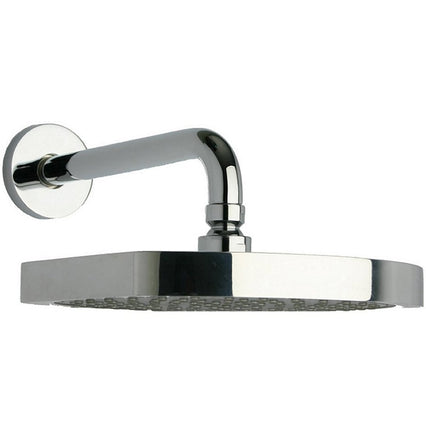 LaToscana Novello 8" Rain Shower Head with 12" Arm and Flange - Model Bath