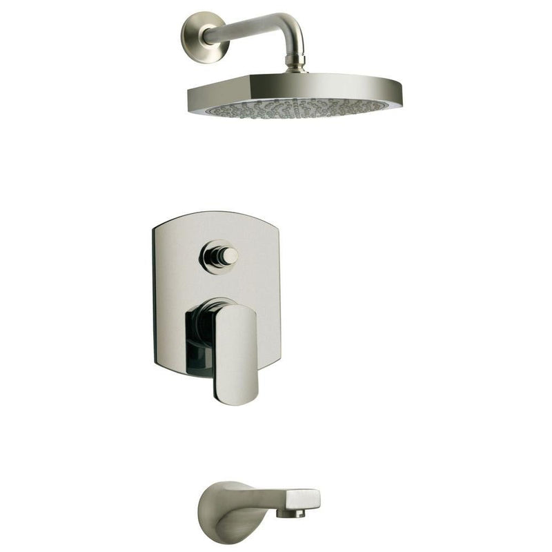 LaToscana Novello Pressure Balance Tub and Shower Set - Model Bath