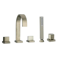 LaToscana Novello Roman Tub with Lever Handles & Diverter with Hand Held Shower - Model Bath