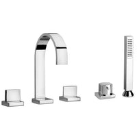 LaToscana Novello Roman Tub with Lever Handles & Diverter with Hand Held Shower - Model Bath