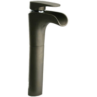 LaToscana Novello Tall Waterfall Single Lever Handle Lavatory Vessel Filler - Model Bath