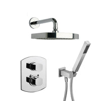 LaToscana Novello Thermostatic Shower with 2-Way Diverter Volume Control and Hand-Shower - Model Bath
