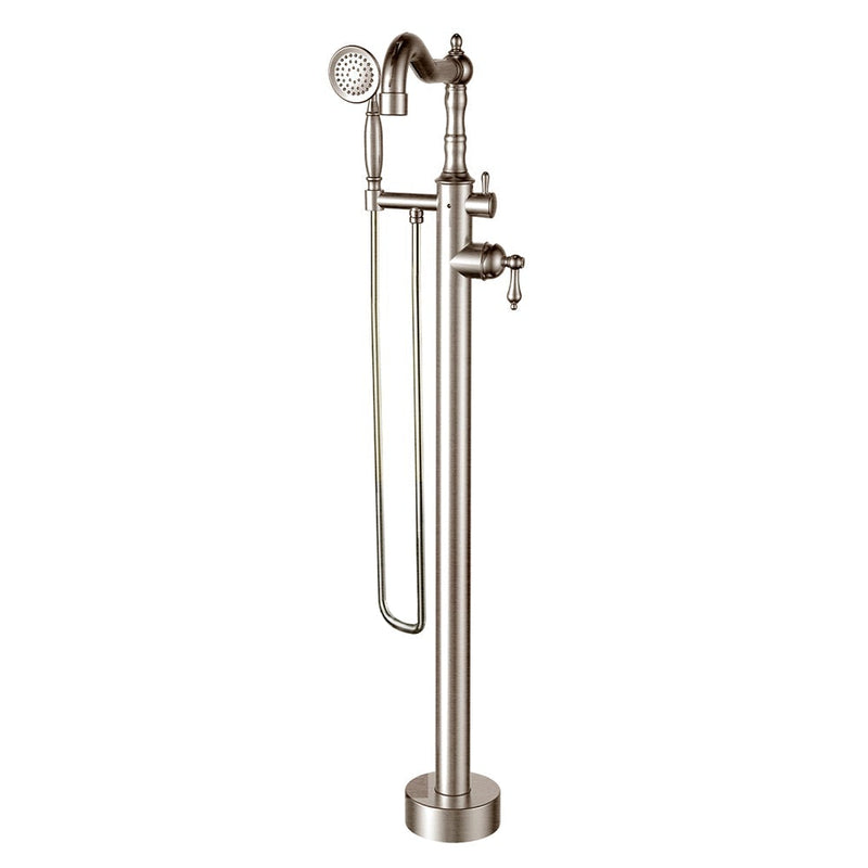 LaToscana Ornellaia Free-standing Floor-mounted Tub Filler with 1.8 GPM Hand Shower - Model Bath