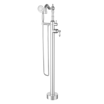 LaToscana Ornellaia Free-standing Floor-mounted Tub Filler with 1.8 GPM Hand Shower - Model Bath