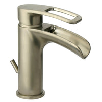 LaToscana Ovo Small Waterfall Single Handle Lavatory Faucet - Model Bath