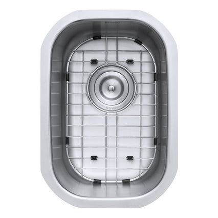 Ruvati 12" x 18" Undermount 16 Gauge Stainless Steel Bar Prep Sink - RVM4111 - Model Bath