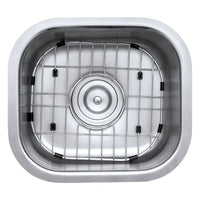 Ruvati 13" x 15" Bar Prep Sink Undermount 16 Gauge Stainless Steel - RVM4136 - Model Bath