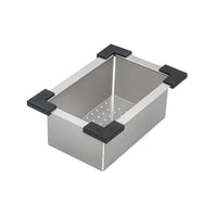 Ruvati 15" x 15" Workstation Drop-in Topmount Bar Prep RV Utility Sink 16 Gauge Stainless Steel - RVH8215 - Model Bath
