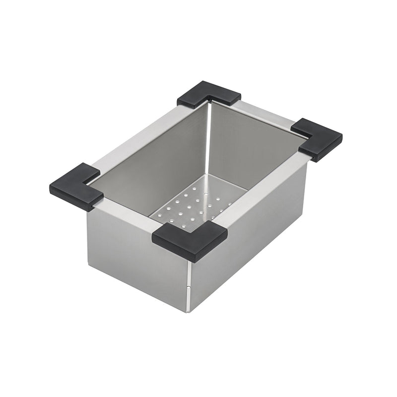 Ruvati 15" x 15" Workstation Drop-in Topmount Bar Prep RV Utility Sink 16 Gauge Stainless Steel - RVH8215 - Model Bath