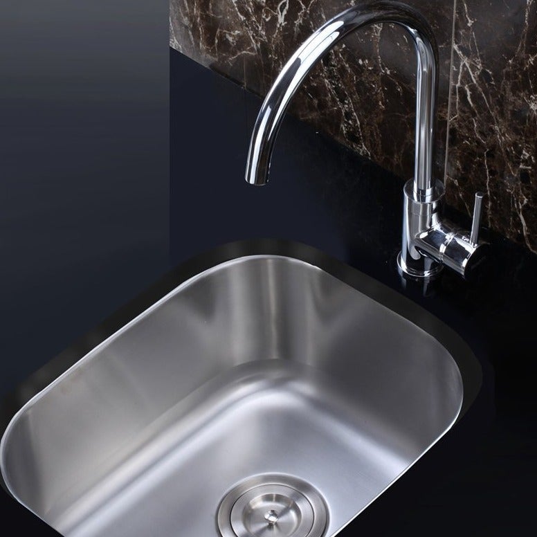 Ruvati 15" x 18" Undermount 16 Gauge Stainless Steel Bar Prep Sink - RVM4110 - Model Bath