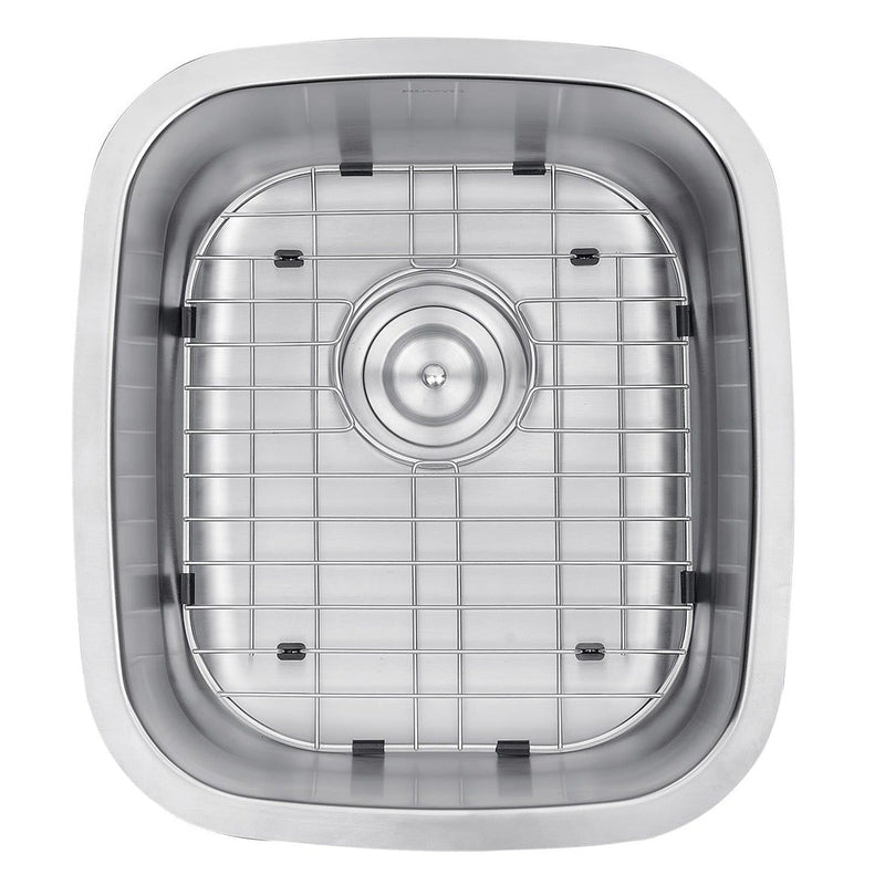 Ruvati 15" x 18" Undermount 16 Gauge Stainless Steel Bar Prep Sink - RVM4110 - Model Bath