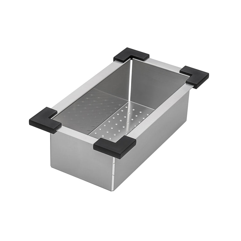 Ruvati 15" x 20" Workstation Drop-In Topmount Bar Prep RV Sink 16 Gauge Stainless Steel - RVH8210 - Model Bath