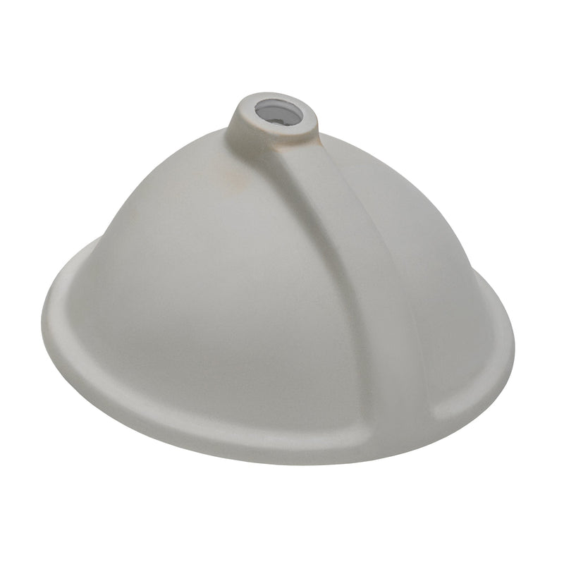 Ruvati 16" x 13" Undermount Bathroom Sink White Oval Porcelain Ceramic with Overflow - RVB0618 - Model Bath