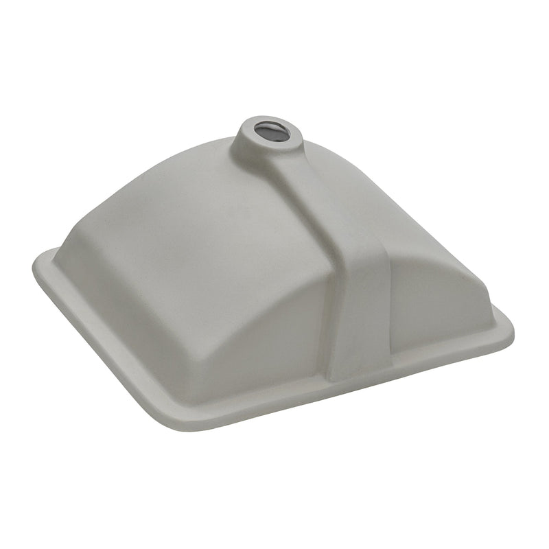 Ruvati 21" x 14" Undermount Bathroom Vanity Sink White Rectangular Porcelain Ceramic with Overflow - RVB0721 - Model Bath