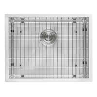 Ruvati 23" x 18" x 12" Deep Laundry Utility Sink Undermount 16 Gauge Stainless Steel - RVU6100 - Model Bath