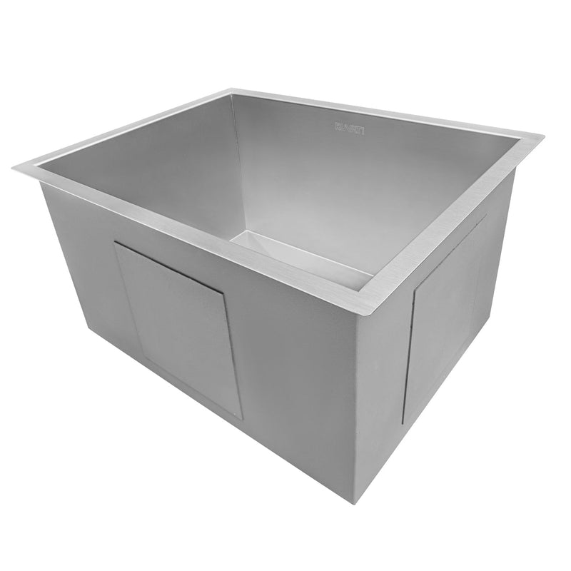 Ruvati 23" x 18" x 12" Deep Laundry Utility Sink Undermount 16 Gauge Stainless Steel - RVU6100 - Model Bath