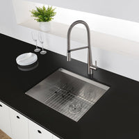 Ruvati 23" x 19" x 13" Deep Laundry Utility Workstation Sink Undermount 16 Gauge - RVU6320 - Model Bath