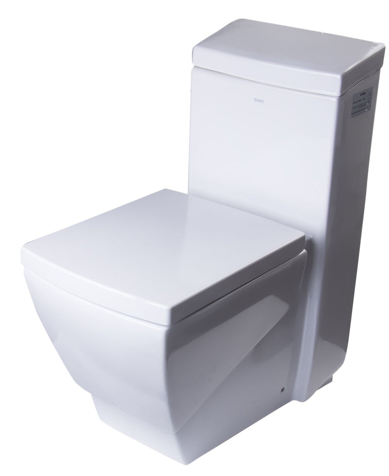 EAGO Modern One Piece High Efficiency Low Flush Eco Friendly Toilet