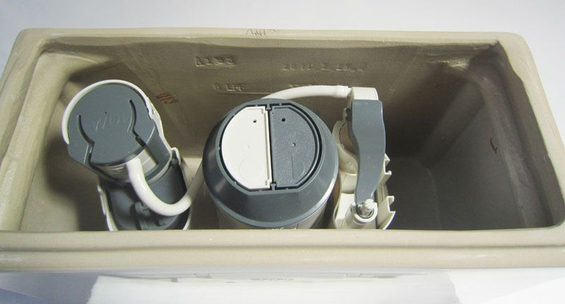 EAGO One Piece Dual Flush High Efficiency Low Flush White Toilet