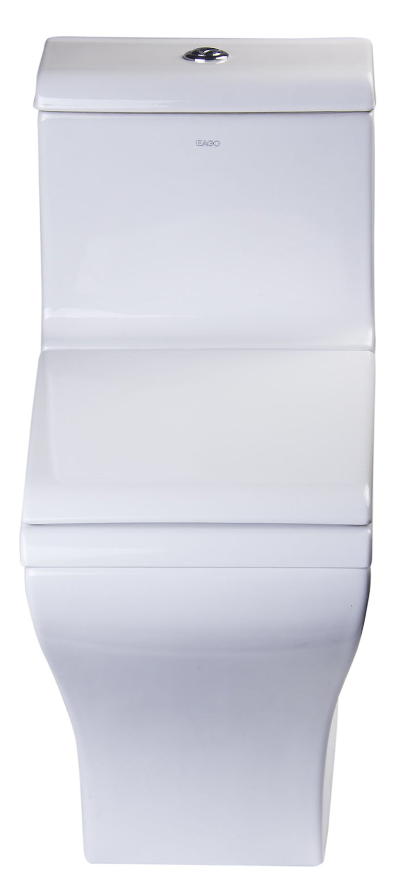 EAGO White Dual Flush High Efficiency Low Flush Eco-Friendly Toilet