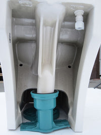 EAGO White Dual Flush High Efficiency Low Flush Eco-Friendly Toilet