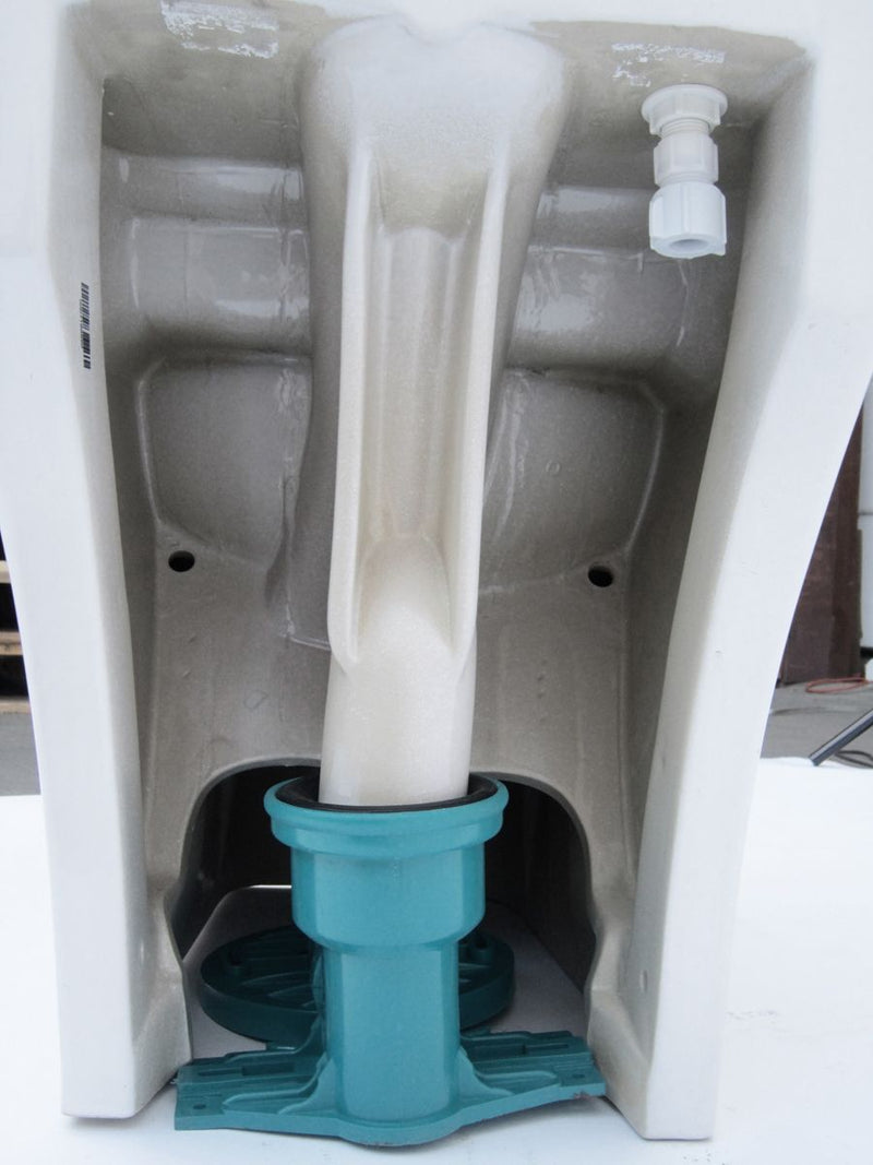 EAGO White Dual Flush High Efficiency Low Flush Eco-Friendly Toilet