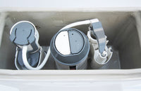 EAGO White Dual Flush High Efficiency Low Flush Eco-Friendly Toilet