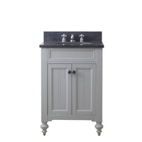 Water Creation 24" Earl Grey Single Sink Bathroom Vanity From The Potenza Collection POTENZA24EG - Model Bath
