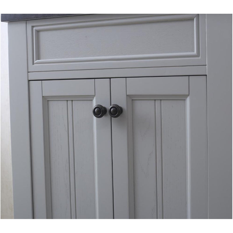Water Creation 24" Earl Grey Single Sink Bathroom Vanity From The Potenza Collection POTENZA24EG - Model Bath