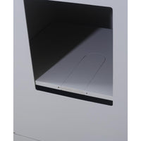 Water Creation 24" Earl Grey Single Sink Bathroom Vanity with Matching Framed Mirror From The Potenza Collection POTENZA24EGB - Model Bath