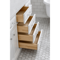 Water Creation 72" Palace Collection Quartz Carrara Pure White Bathroom Vanity Set with Hardware, Mirror in Chrome Finish PA72B-0100PW - Model Bath