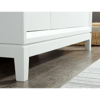 Water Creation Elizabeth 48" Single Sink Carrara White Marble Vanity in Pure White with Matching Mirror(s) VEL048CWPW01 - Model Bath