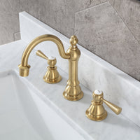 Water Creation Madison 60" Double Sink Carrara White Marble Vanity in Monarch Blue with Matching Mirror(s) and F2-0012-06-TL Lavatory Faucet(s) VMI060CWMB35 - Model Bath