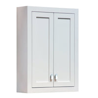 Water Creation Madison Collection Wall Cabinet in White MADISON-TT-W - Model Bath