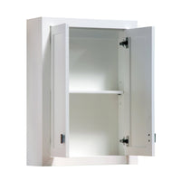 Water Creation Madison Collection Wall Cabinet in White MADISON-TT-W - Model Bath