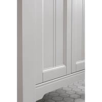 Water Creation Potenza 24" Bathroom Vanity in Earl Grey with Blue Limestone Top with Faucet POTENZA24EGF2 - Model Bath