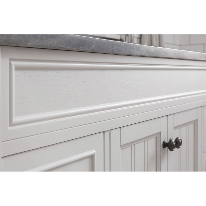 Water Creation Potenza 48" Bathroom Vanity in Earl Grey with Blue Limestone Top with Faucet POTENZA48EGF2 - Model Bath
