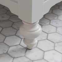 Water Creation Potenza 72" Bathroom Vanity in Earl Grey with Blue Limestone Top with Faucet POTENZA72EGF2 - Model Bath
