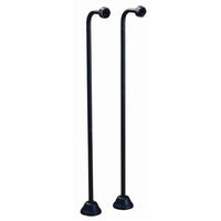 Water Creation Single Offset Supply For Claw Foot Or Elegant Tubs in Oil-rubbed Bronze Finish SL-0002-03 - Model Bath
