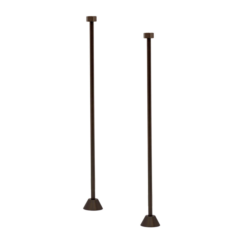 Water Creation Straight Supply For Claw Foot Or Elegant Tubs in Oil-rubbed Bronze Finish SL-0001-03 - Model Bath